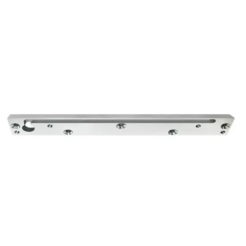 Spacer Bracket for 1582 Double Maglocks, 1/2" x 1-1/2" x 17-1/2", 628/US28 Satin Aluminum