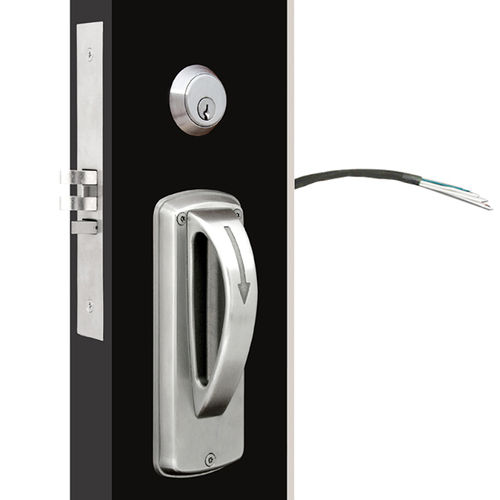 TownSteel XMRX-A-630-LH-242-DB Electric Mortise Lock Satin Stainless Steel