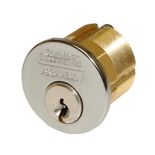 Mortise Cylinder Bright Brass