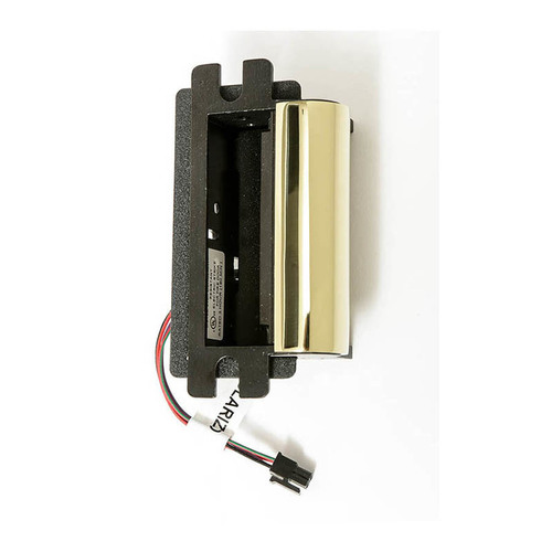 Heavy Duty internally Mounted Electric Strike for Single Door Satin Brass