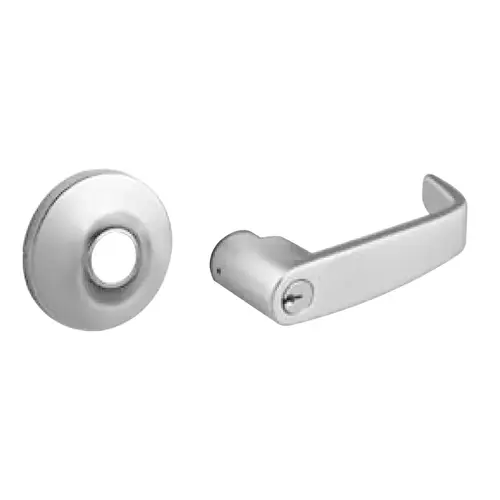 10 Line G70 Electromechanical (Fail Safe) Lever Lockset, Satin Chrome