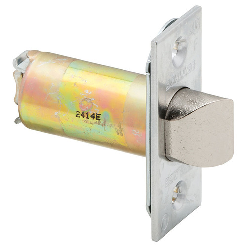 A Series Square Corner Spring Latch with 2-3/4" Backset with 1" Face Satin Bronze Finish