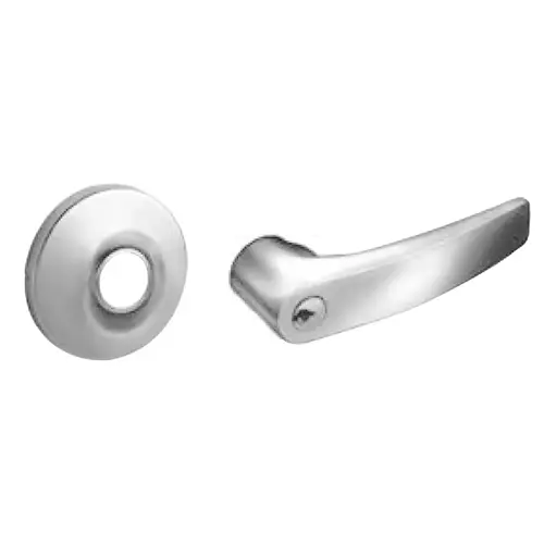 10 Line G04 Storeroom/Closet Lever Lockset, Bright Polished Chrome