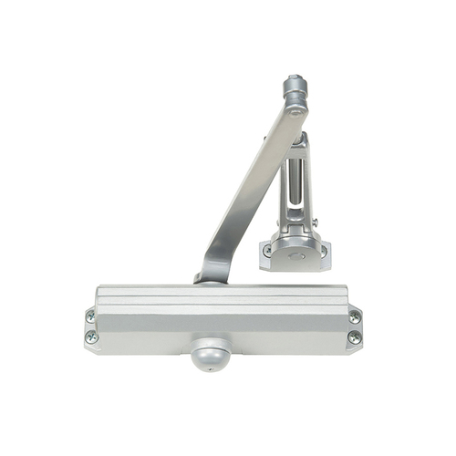 1600 Series Surface Door Closer, Aluminum Painted