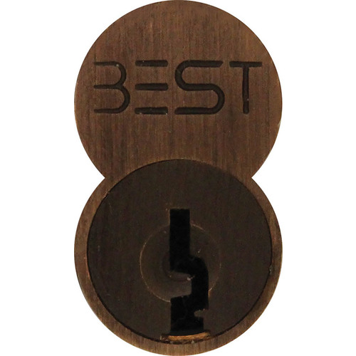 Stanley Best 1C7D1613 Standard 7 Pin D Keyway Uncombinated Core Oil Rubbed  Bronze Finish