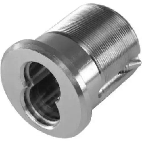 7 Pin Standard Mortise Cylinder Corbin Russwin Cam with Ring Satin Chrome Finish