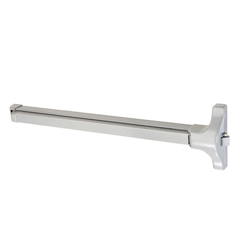 2100F Fire Rated Rim Exit Device, Aluminum Painted