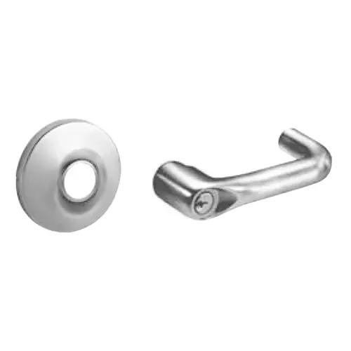 10 Line U15 Passage Lever Lockset, Bright Polished Chrome