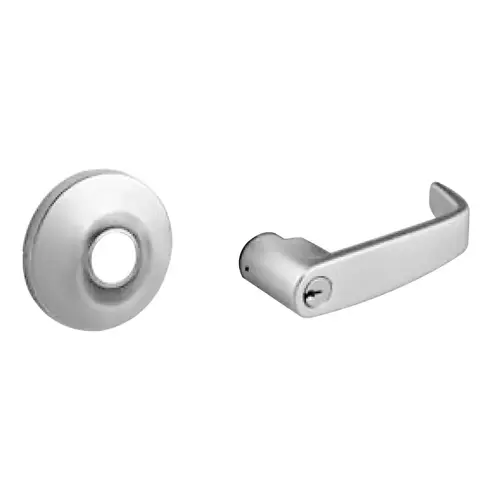 Electric Cylindrical Lock Satin Chrome