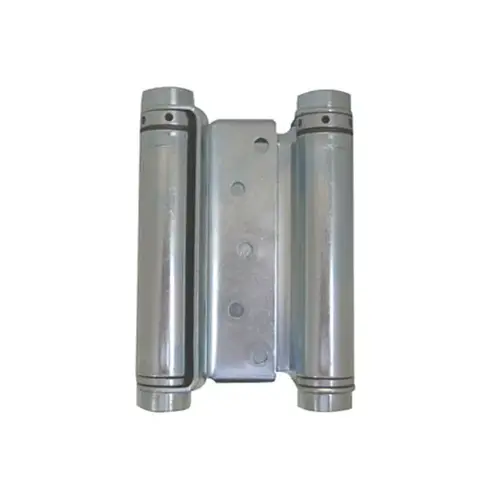 7" Double Acting Mortise Spring Hinge Zinc Plated Finish