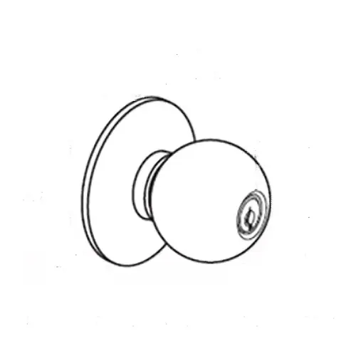 Classroom, Grade 1, Cylindrical Knob Lock, LB Design, Less Cylinder