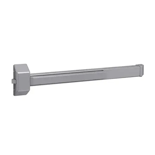 Rim Exit Device, Grade 1, Less Trim, Hex Key Dogging, 36", Grade 1, 689/EN Sprayed Aluminum