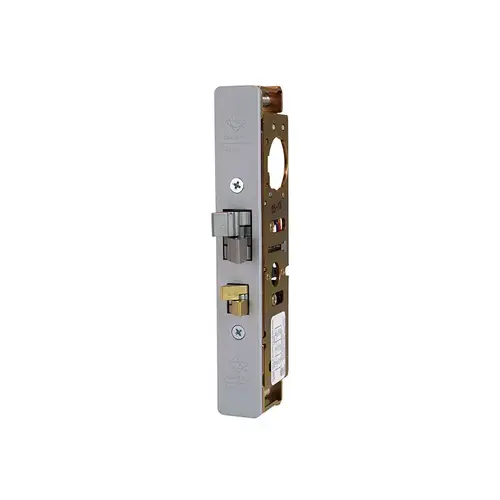 4300 Steel Hawk Electrified Deadlatch, Satin Aluminum Clear