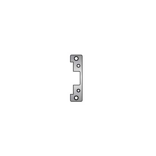 Faceplate for HES 5000 Series Electric Strikes for Aluminum Frames Includes Universal Mounting Tabs Satin Brass