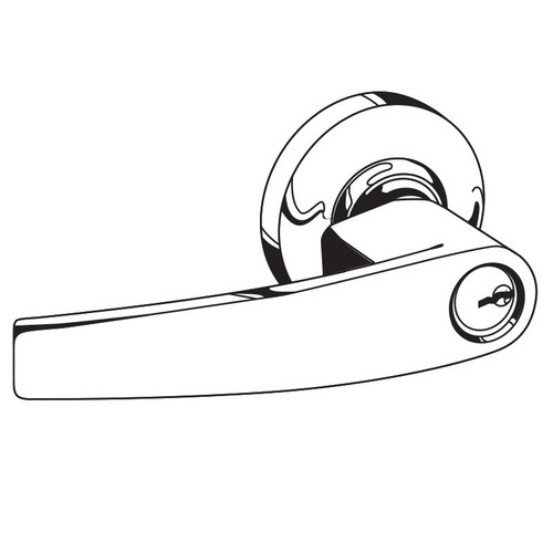 AL Series Jupiter Open Lever Post 06/2003 Satin Brass Finish