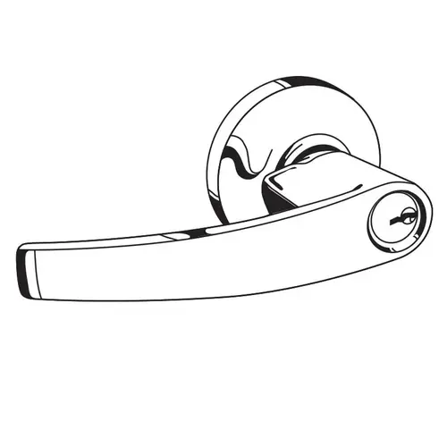 AL Series Neptune Closed Lever Post 06/2003 Satin Chrome Finish