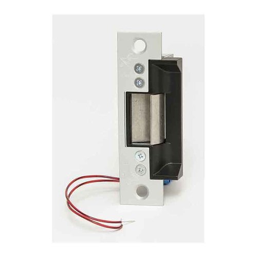 7140 Electric Strike For Hollow Metal and Wood Jambs, Satin Aluminum Clear