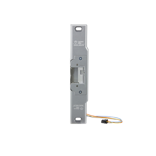 74R2 Ultraline Electric Strike For Narrow Stile Rim Exit Devices, Satin Aluminum