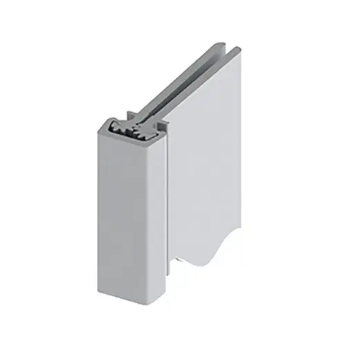 79" Electrified Continuous Hinge Satin Aluminum Clear Anodized