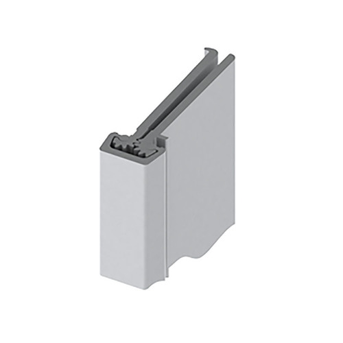 Hager 780-224 83 CLR Roton Continuous Geared Hinge, Satin Aluminum Clear