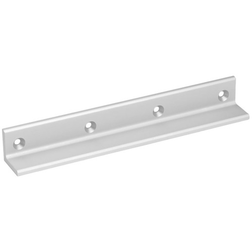 1-1/2" x 1" x 10-1/2" Angle Bracket for 8310, Brushed Anodized Aluminum Finish