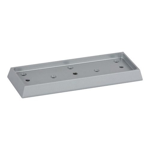 Armature Plate Holder for 8372 Maglock, Brushed Anodized Aluminum Finish