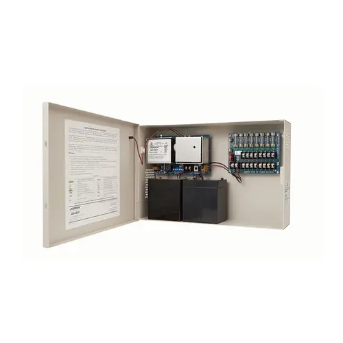 Power Supply - 5/3A, 12/24 VDC, 8 Fused Outputs Applied