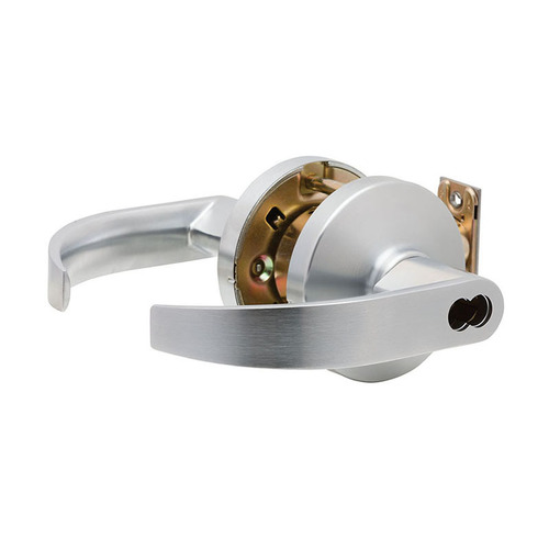 Falcon B561BD D 626 Grade 2 Classroom Dane Door Lever with Falcon Core from the B Collection Satin Chrome