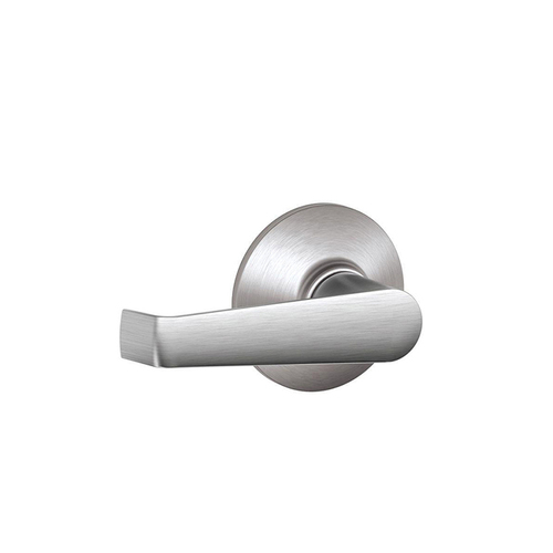 Fire Rated Elan Lever Passage Lock with 16080 Latch and 10027 Strike Satin Chrome Finish