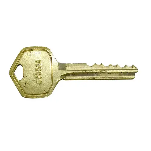 SFIC Key Blank, Plain Both Sides, TD Keyway