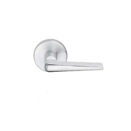 Full Dummy Mortise Trim with Lock Case with 05 Lever and B Rose Satin Chrome Finish