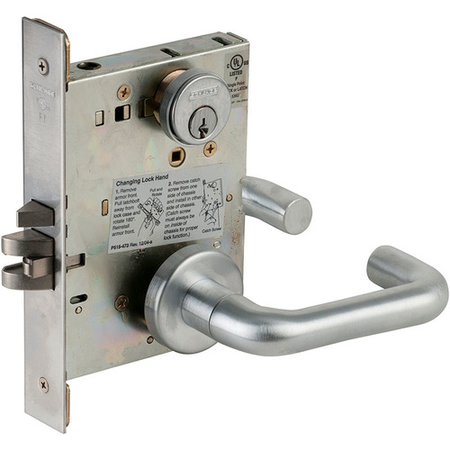 Schlage Commercial L9050P 03A 626 L9050P Mortise Entrance/Office Lock ...