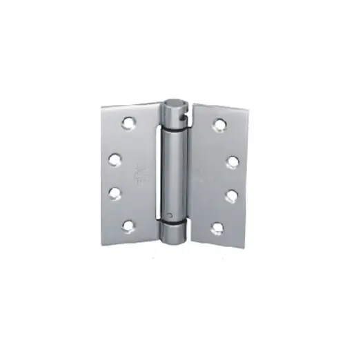 4-1/2" X 4-1/2" Contract Grade Lube Bearing Full Mortise Square Corner Spring Hinge Oil Rubbed Bronze Finish