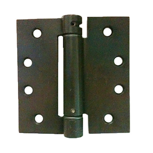 4" X 4" Contract Grade Lube Bearing Full Mortise Square Corner Spring Hinge Oil Rubbed Bronze Finish