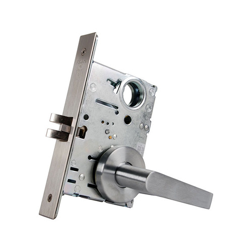 Falcon MA101 DG 626 Passage Dane Gala Mortise Lock Satin Chrome Finish