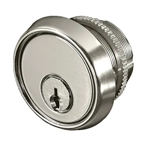 Assa Abloy Electronic Security Hardware - Securitron MKC Keyed Different Mortise Cylinder for MK Series Satin Stainless Steel Finish