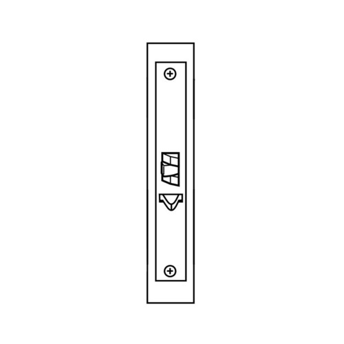 ML2048 Mortise Entrance Lever Lockset Body Only, Satin Chrome