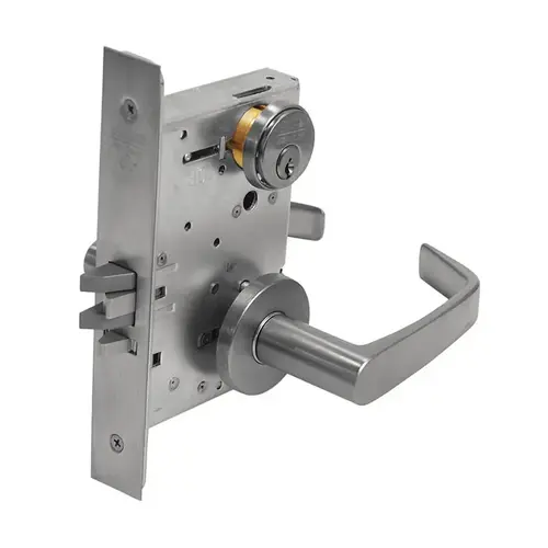 ML2051 Mortise Office Lever Lockset, Satin Chrome