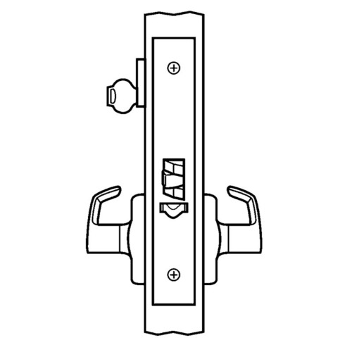 Corbin Russwin ML2055 NSA 630 LC ML2055 Mortise Classroom Lever Lockset ...