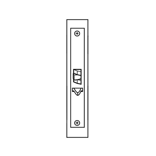 ML2072 Mortise Classroom Intruder Lever Lockset Body Only, Satin Chrome