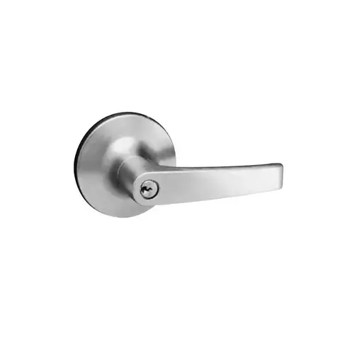 Electric Cylindrical Lock Satin Nickel Plated Clear Coated