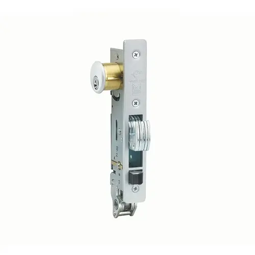 Aluminum Door Deadlocks Satin Aluminum Clear Anodized