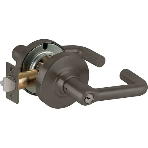 ND Series Vandlgard Storeroom C123 Keyway Tubular with 13-247 Latch 10-025 Strike Oil Rubbed Bronze Finish