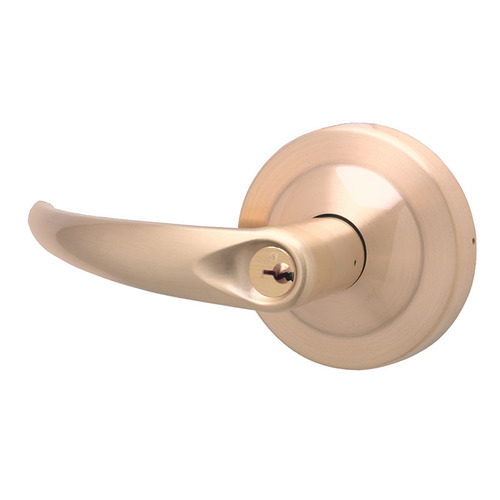 ND Series Entry / Office C123 Keyway Omega with 13-247 Latch 10-025 Strike Satin Bronze Finish