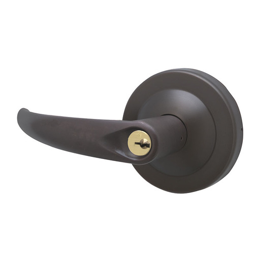 ND Series Vandlgard Storeroom C123 Keyway Omega with 13-247 Latch 10-025 Strike Oil Rubbed Bronze Finish