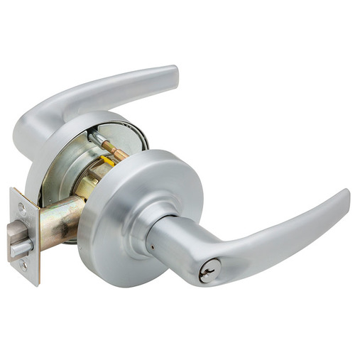 Lock Cylindrical Lock Satin Chrome