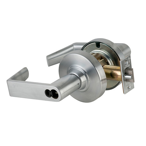 Lock Electric Cylindrical Lock Satin Chrome