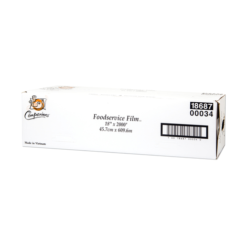 COMPANIONS 1868700032 CLEAR FOOD FILM WITH CUTTER BOX