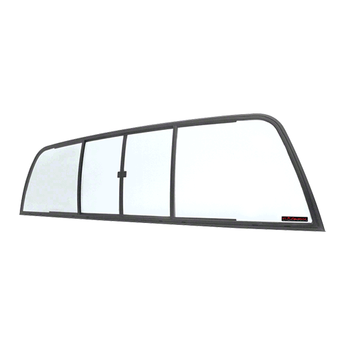 Duo-Vent Four Panel Slider with Clear Glass for 1975-1/2 to 1993 Ram Cabs