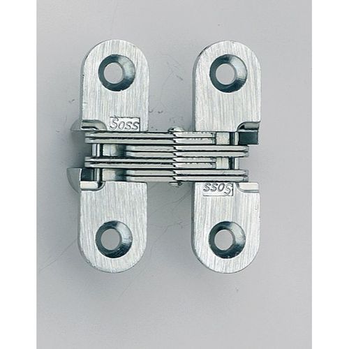 1/2" x 1-3/4" Light Duty Invisible Hinge for 3/4" Doors Unplated Finish Pair